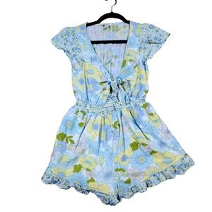 American eagle women's size xs floral romper